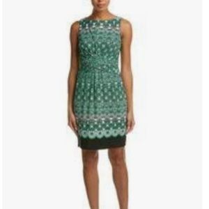 DONNA MORGAN Sleeveless Multi Colored Dress